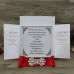 Transparent Acrylic Invitation Card with Silk Box Elegant Wedding Invitation 